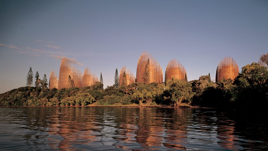 centre Culturel Tjibaou en Nouvelle-Calédonie