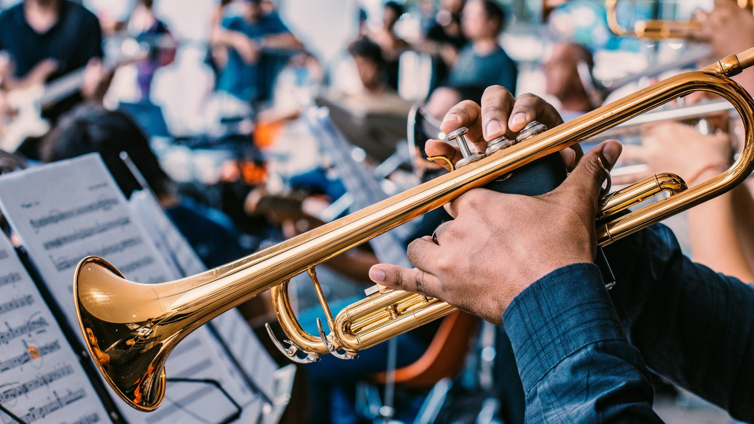 photographie joueur de trompette